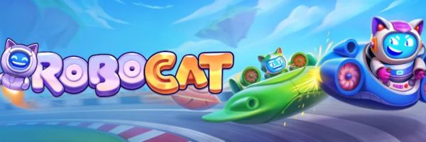 Robocat Casino free spins banner for Australian players